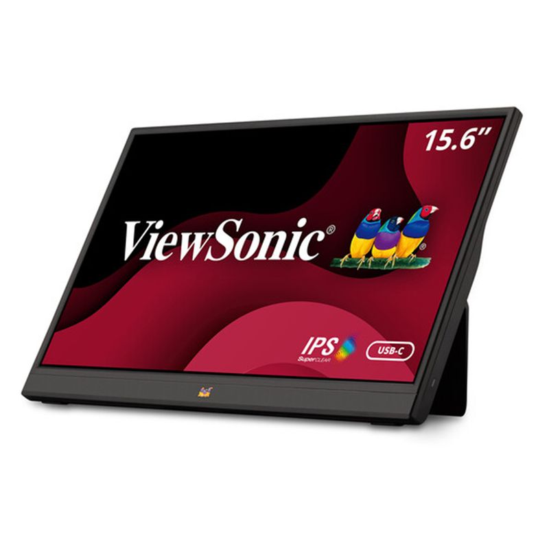 VIEWSONIC - Monitor Portátil ViewSonic VA1655 IPS 156” 60Hz 1ms USB-C y Mini HDMI