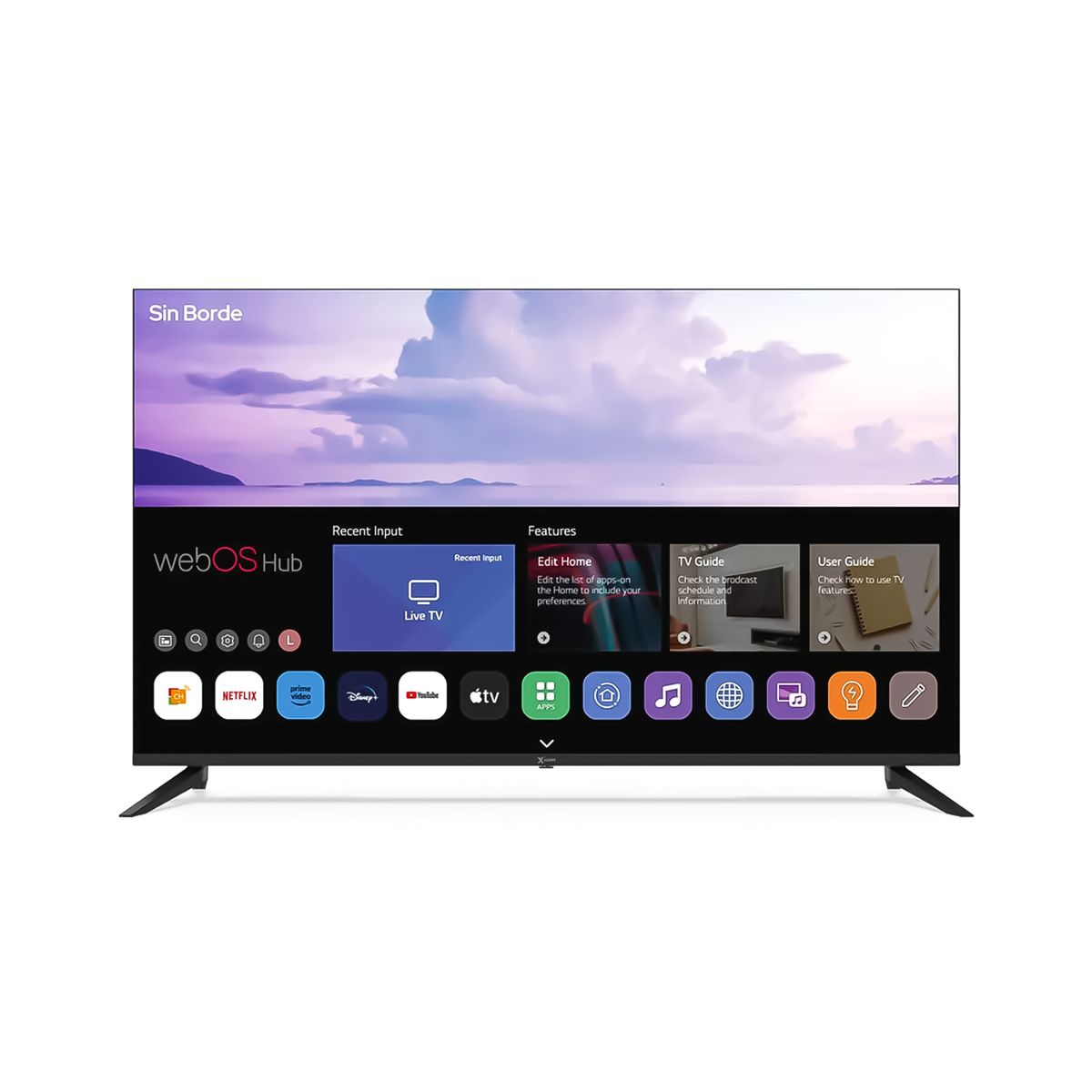 XKIM - Televisor XKIM X504KW SMAR TV 50 4K Web OS Black