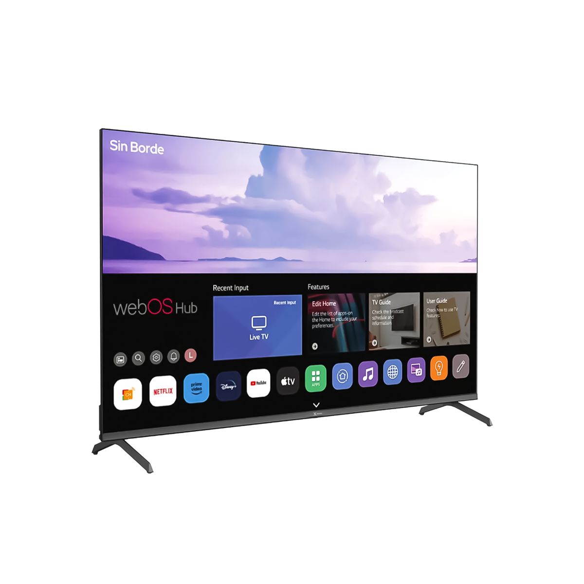 XKIM - Televisor XKIM X504KW SMAR TV 50 4K Web OS Black