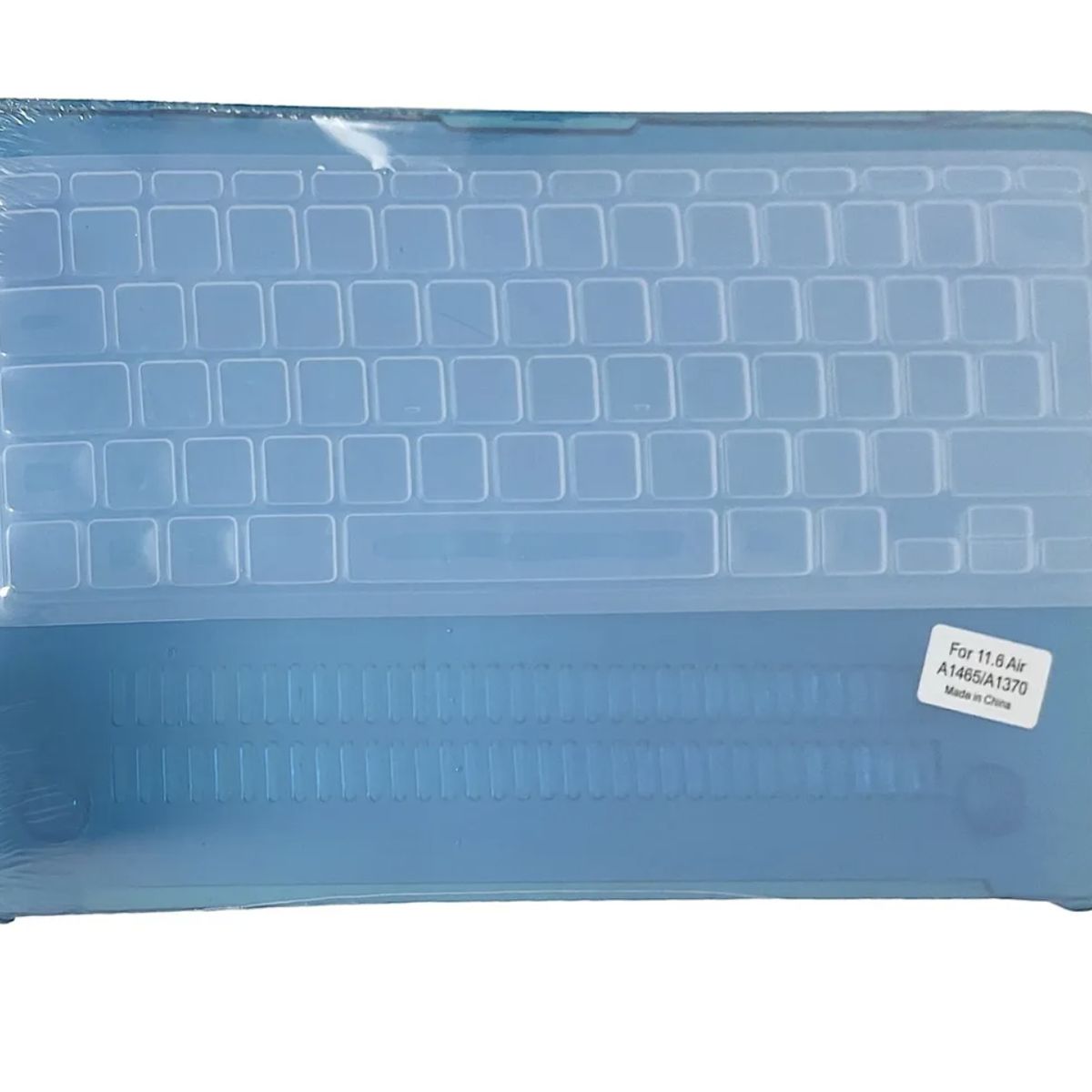 GENERICO - Carcasa / Case + Protector Teclado Macbook Air 11 Español Azul Claro