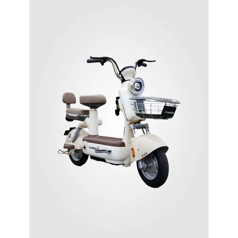EVOBIKE - Bicicleta Eléctrica PRIMAVERA 35kmh color BLANCO 350W