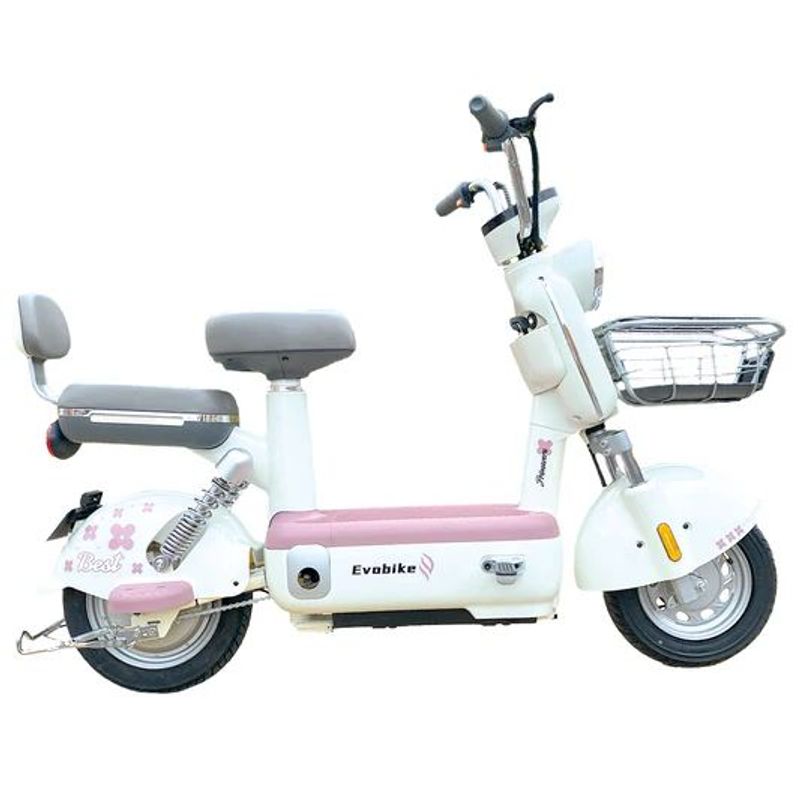 EVOBIKE - Bicicleta Eléctrica PRIMAVERA 35kmh color VERDE 350W