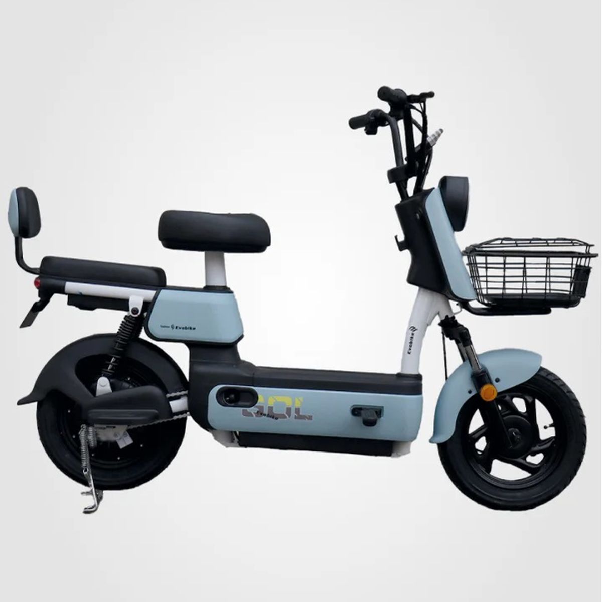 EVOBIKE - Bicicleta Eléctrica EVOBIKE SOL 35kmh color AZUL CIELO 350W