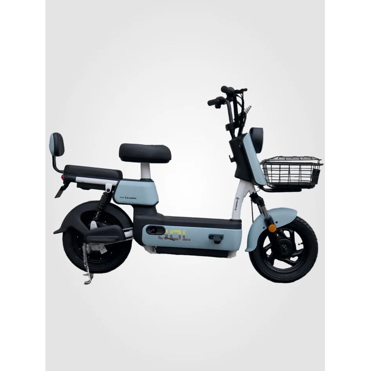 EVOBIKE - Bicicleta Eléctrica EVOBIKE SOL 35kmh color AZUL CIELO 350W