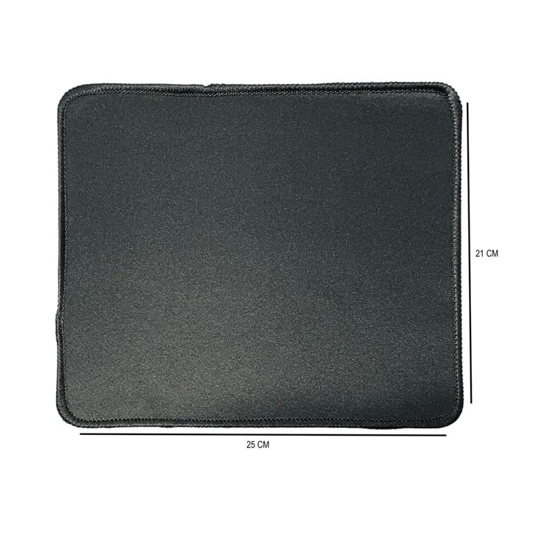 GENERICO - Pad Mouse Gamer Base Antideslizante 25 X 21 Cm Negro