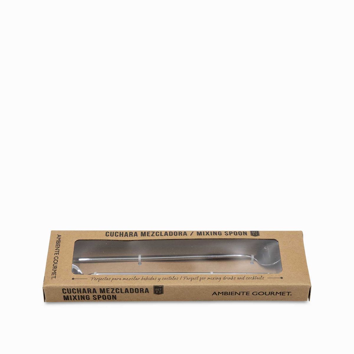 AMBIENTE GOURMET - Cuchara mezcladora setx2