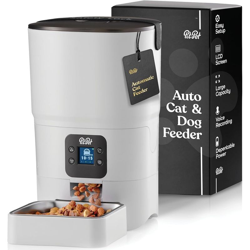 GENERICO - Comedero Alimentador Automatico Para Mascotas