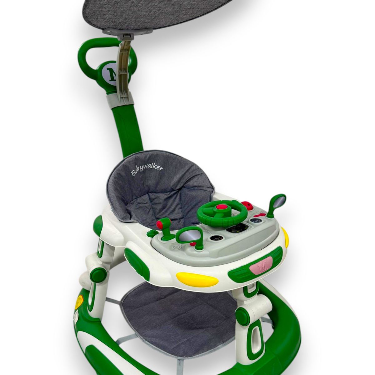 KIDSHOP - Caminador Andadera Timon Musical Con Guia 944-B Verde