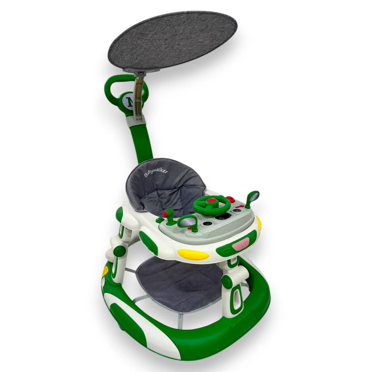 KIDSHOP - Caminador Andadera Timon Musical Con Guia 944-B Verde