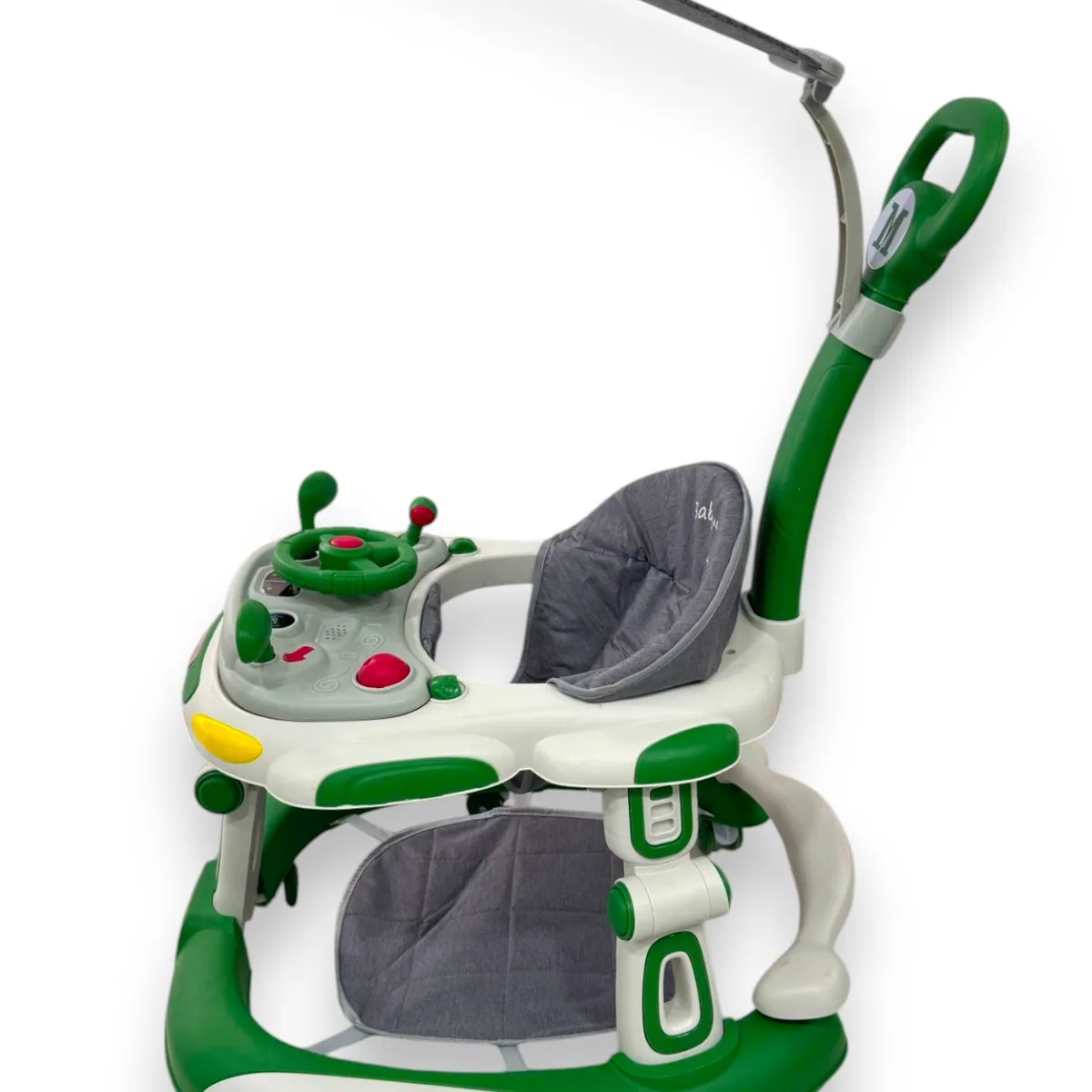 KIDSHOP - Caminador Andadera Timon Musical Con Guia 944-B Verde