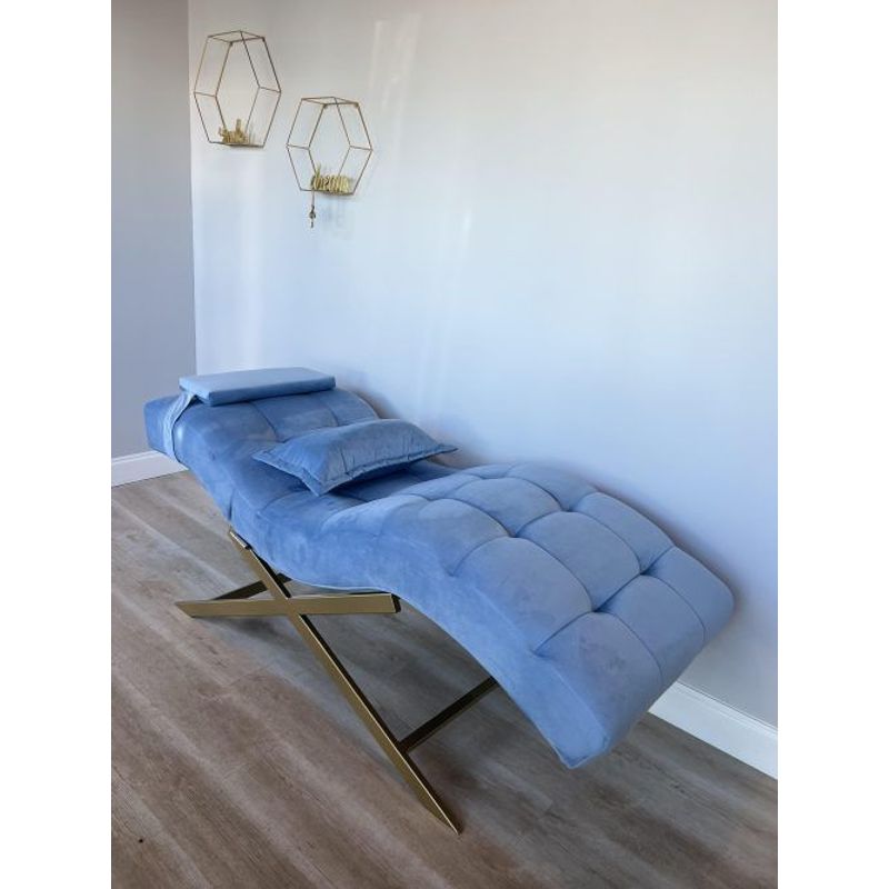 DISEÑOS RAMONA'S - Camilla Para Lashista 160x60x70 Cielo