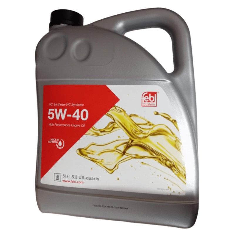 GENERICO - Aceite Febi Sintético SAE 5W - 40 5 Litros 