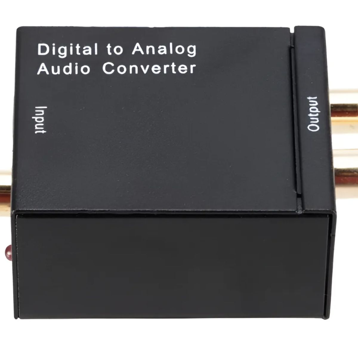 GENERICO - Caja Convertidor De Audio Optico A Rca Analogico