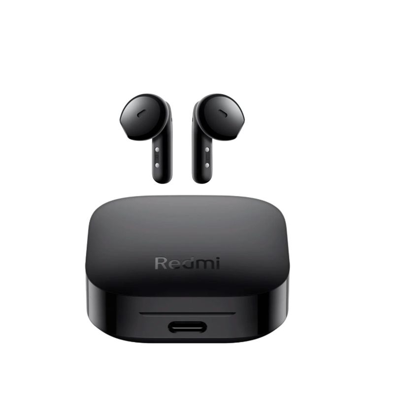 XIAOMI - Audifono Xiaomi Redmi Buds 6 Active Bluetooth 5.4 Negro Hasta 30 Hrs