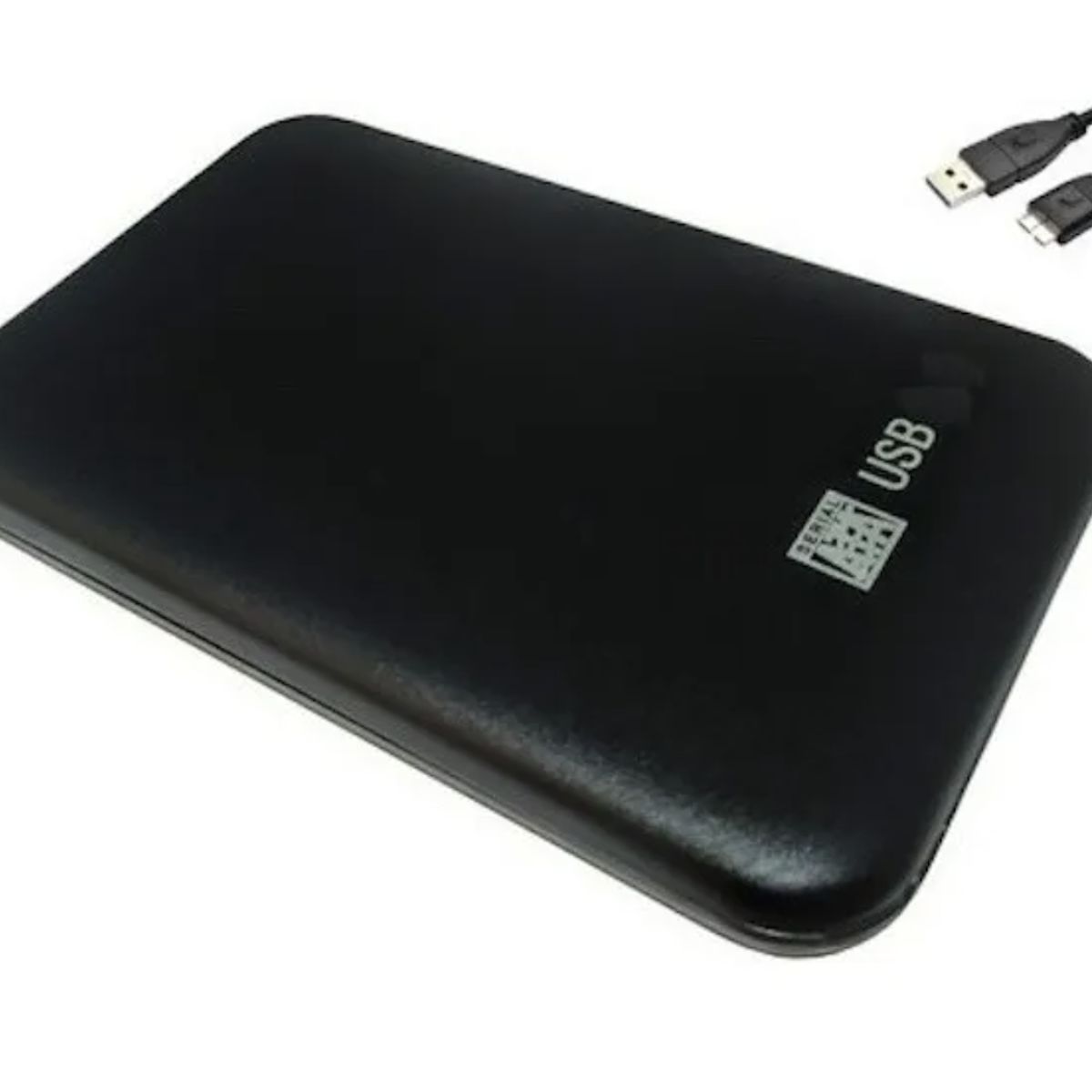 GENERICO - Caja Disco Duro Externo 2.5 Convierte Sata A Usb 2.0 Negro