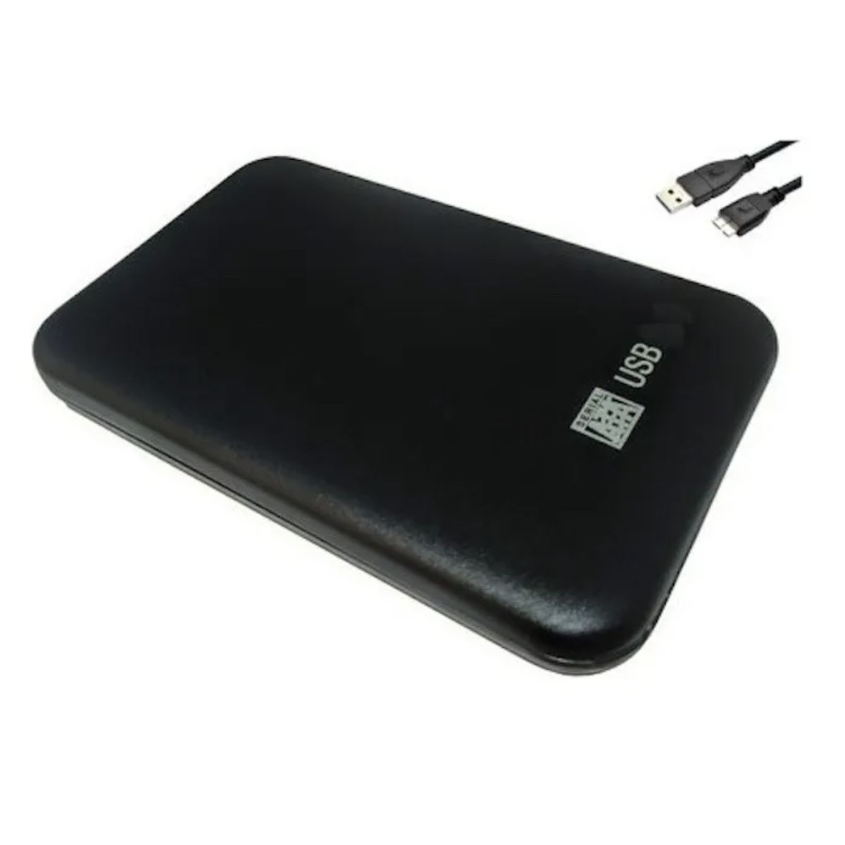 GENERICO - Caja Disco Duro Externo 2.5 Convierte Sata A Usb 2.0 Negro