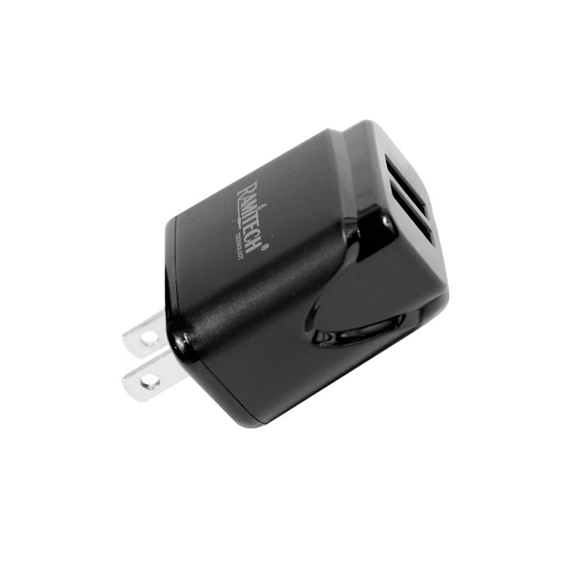 GENERICO - Cargador Celular de Carga Rapida Cable Micro Usb V8 Dos Entradas USB