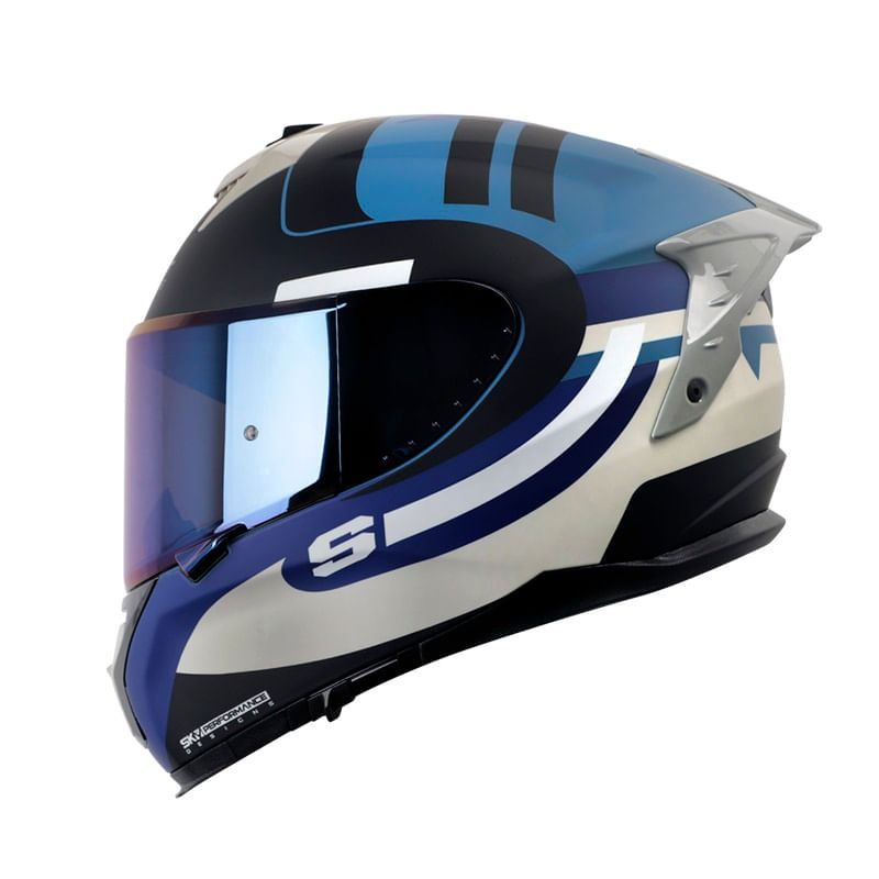 SHAFT - CASCO INTEGRAL SHAFT PRO 610 DV EVO OVERCAST  AZUL OSCURO TALLA XL