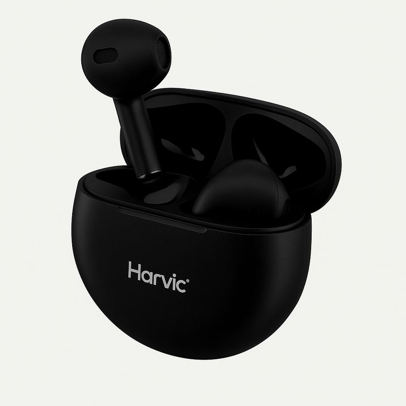 GENERICO - Audífonos Inalámbricos Harvic bluetooth 5.0 Gamer Color Negro