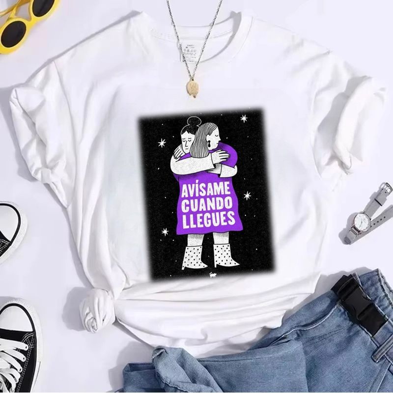 ISMI - Camiseta Feminista Cuello Redondo Manga Corta Ismi