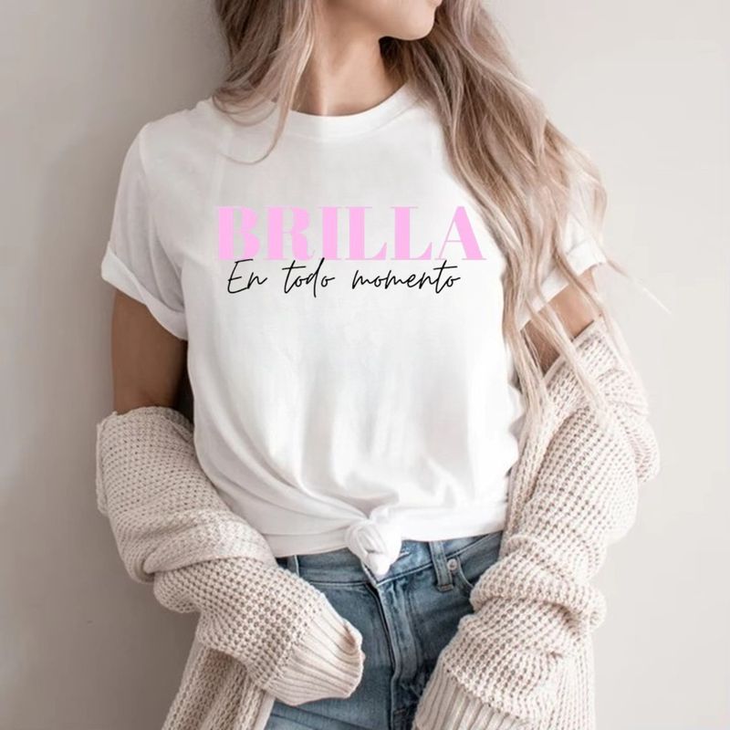ISMI - Camiseta Feminista Cuello Redondo Manga Corta Ismi