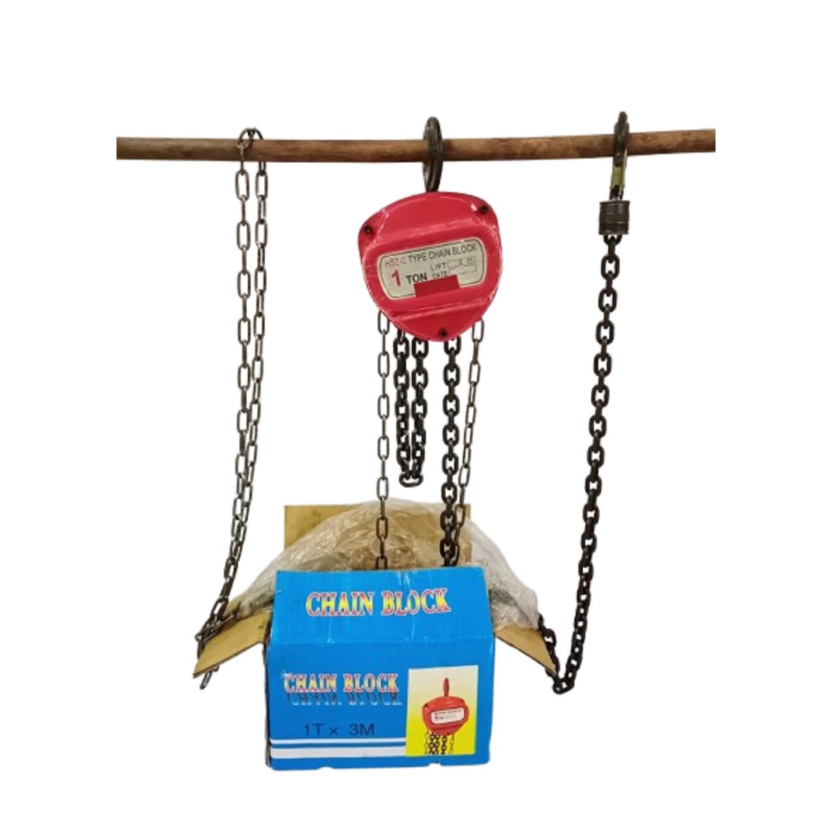 AMERICAN GENERICS - Diferencial Polipasto Manual 1 Tonelada X 3 Metros De Cadena nuevas