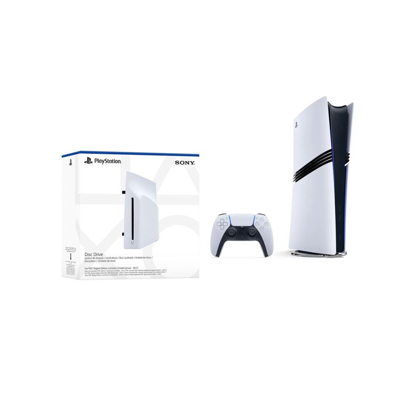 PLAYSTATION - Consola PlayStation 5 Digital Pro 2tb con unidad de disco