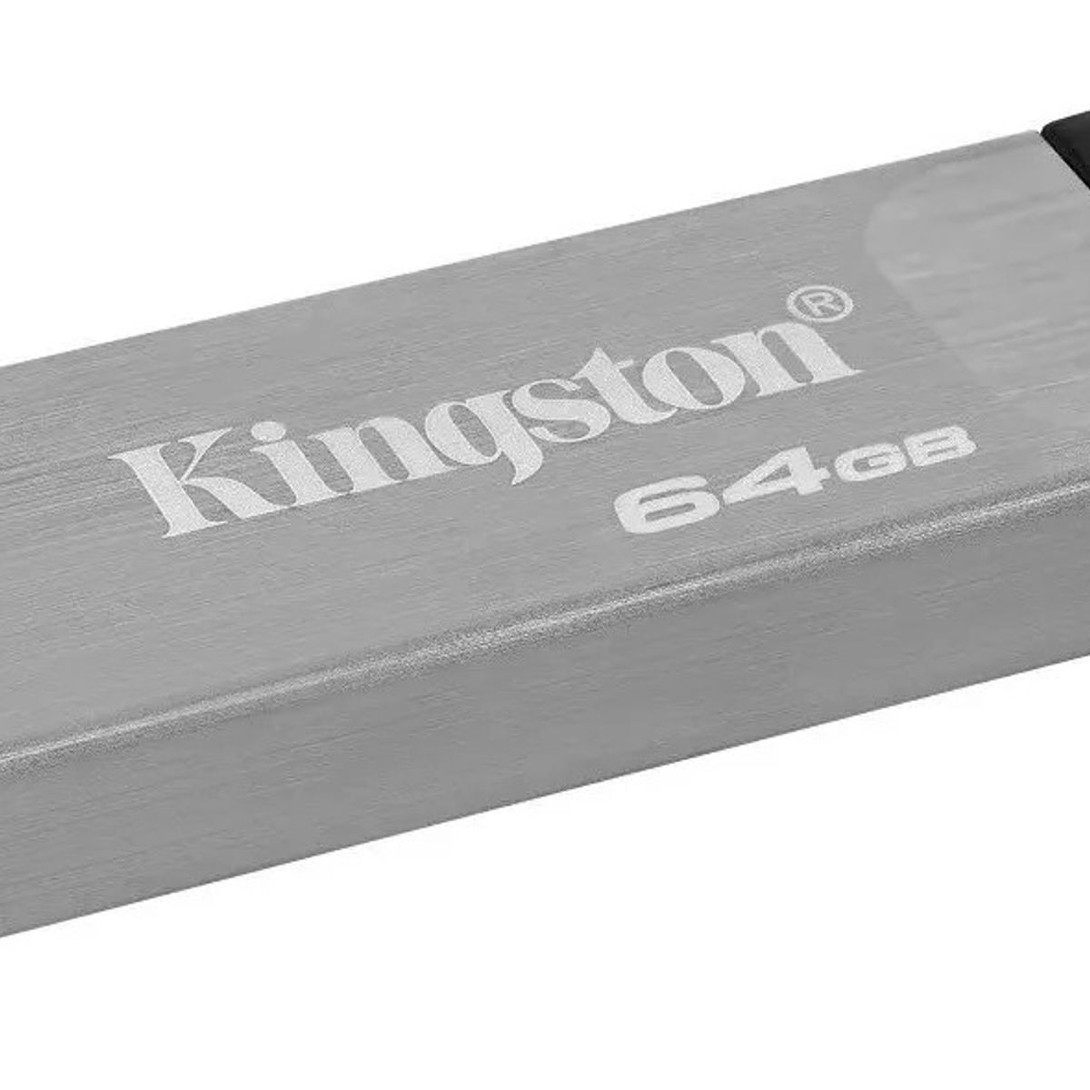 KINGSTON - Memoria Usb 64gb Kingston 3.2 Metal Alta Velocidad Dtkn/64gb Color Negro