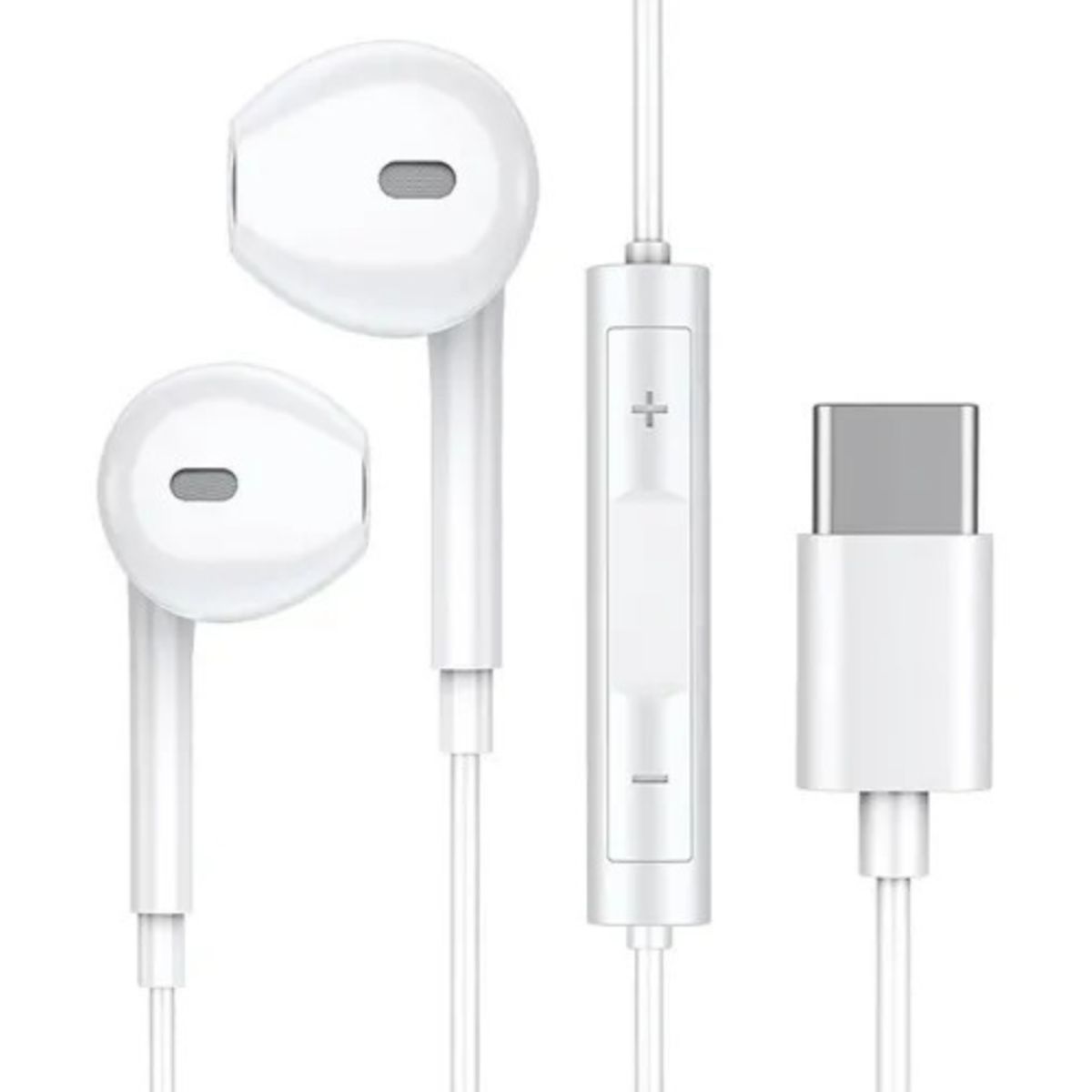 1HORA - Audifonos Tipo C Manos Libre Compatible Android y Iphone 1HORA