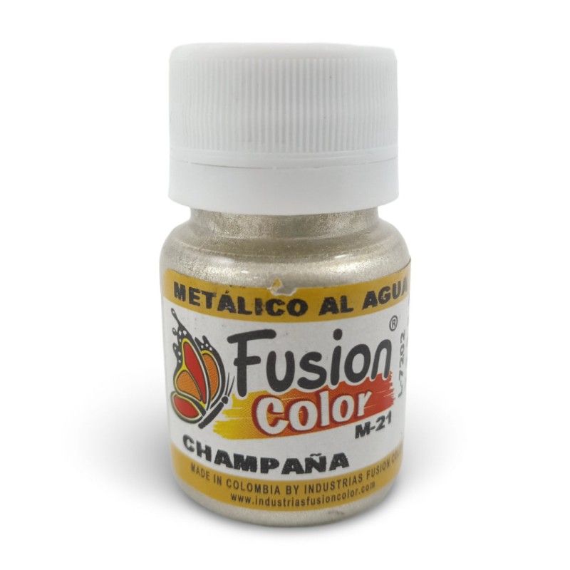 GENERICO - Acrilico Fusion Color 30 ml  Oro rosa  Oro Rosa