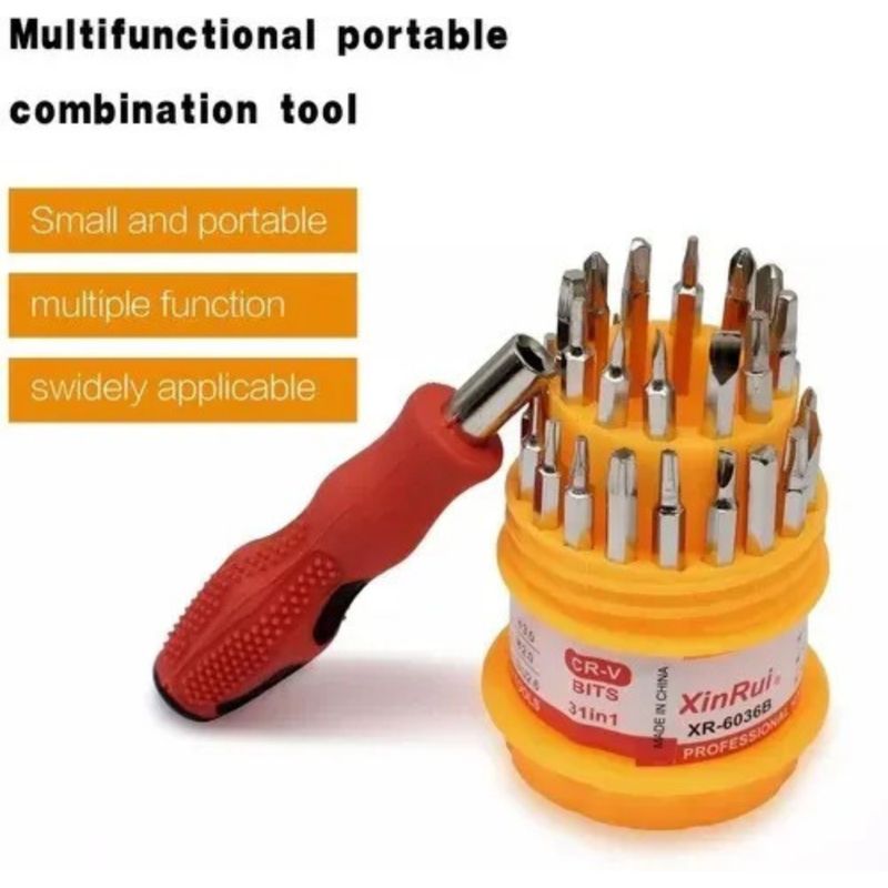 GENERICO - Destornillador Kit 31 en 1 Set de precision Multi Uso