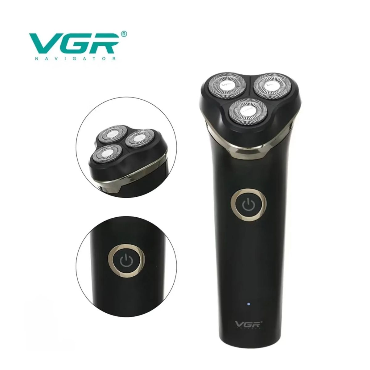 GENERICO - Maquina Afeitadora Electrica Recortadora Barba Vgr V-319