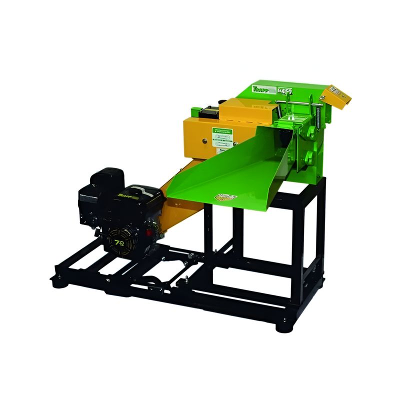 TRAPP - Picapasto Ensiladora Trapp JTES450G con motor gasolina de 6.5 Hp