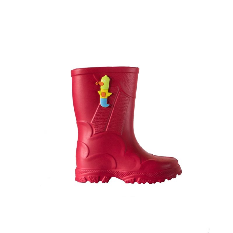GENERICO - botas de lluvia Parrot Parrot rojas