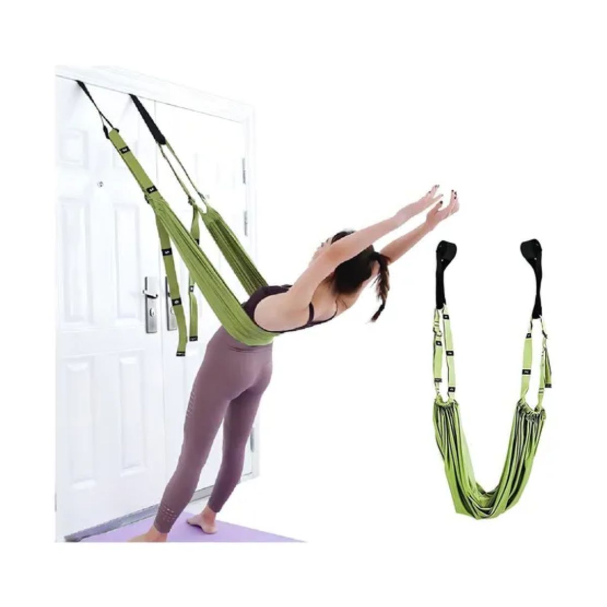 GENERICO - Cinta de pilates y yoga para entrenamiento aéreo suspendido