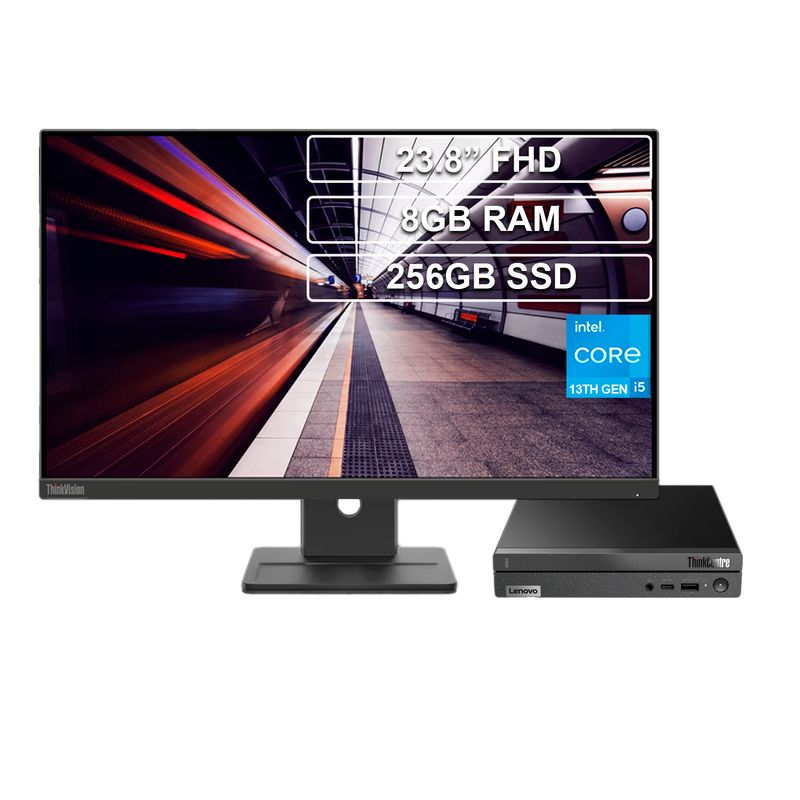 LENOVO - PC Lenovo ThinkCentre Neo 50q Core i5 13420H 8GB 256GB FHD