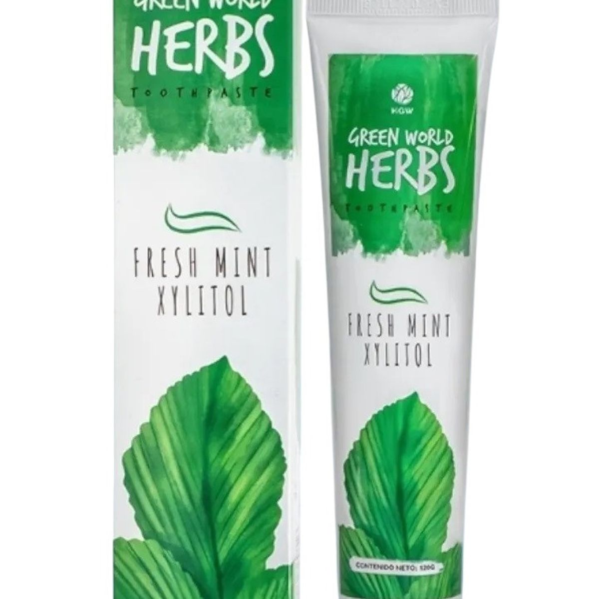 GENERICO - Crema Dental Natural Sin Flúor - HERBS TOOTHPASTE 120 Gramos