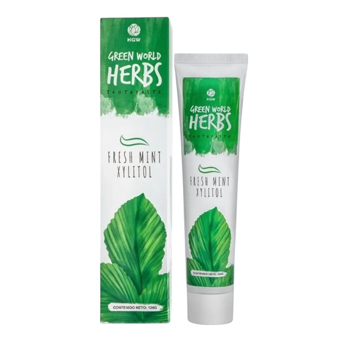 GENERICO - Crema Dental Natural Sin Flúor - HERBS TOOTHPASTE 120 Gramos