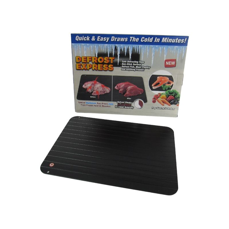 GENERICO - Tabla Bandeja Descongelante Carnes Defrost Express