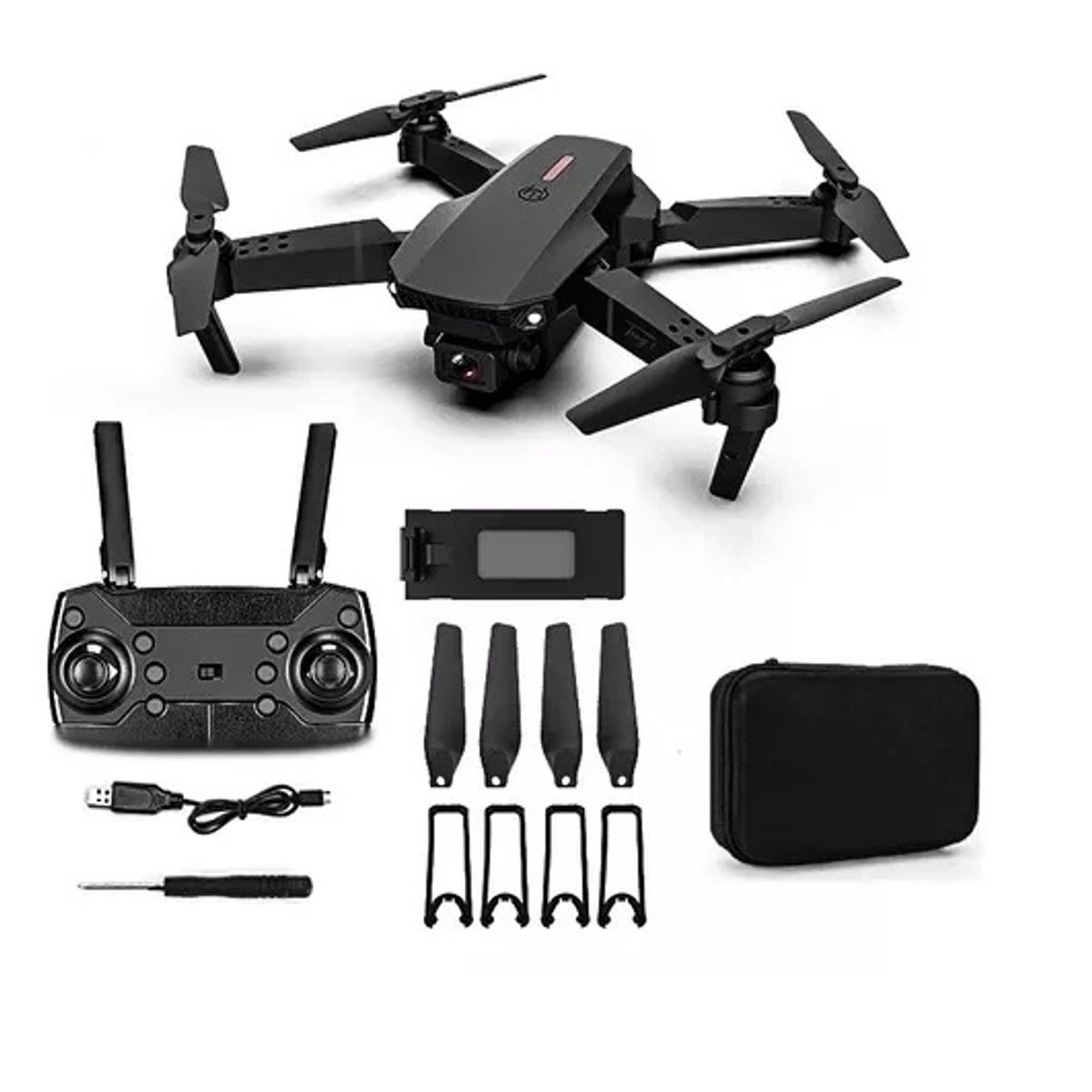 GENERICO - MINI DRONE E88 EL MEJOR DEL MERCADO