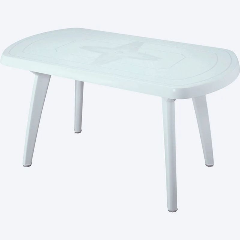 RIMAX - Mesa Lotus Ovalada Rimax Blanca