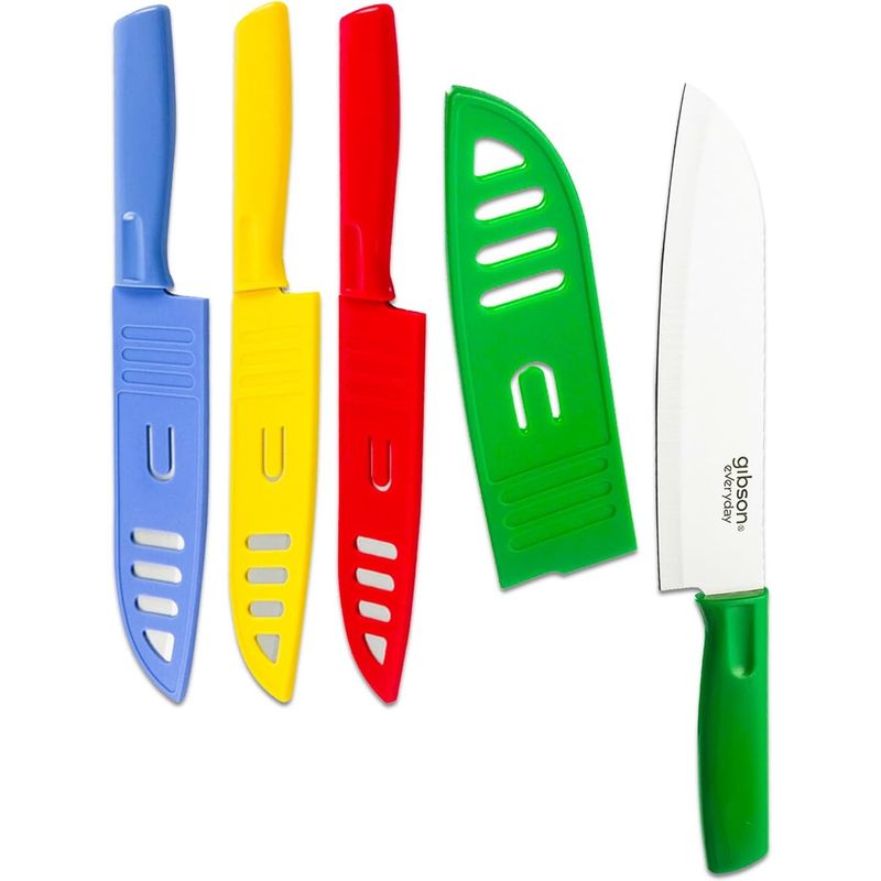 GIBSON - Cuchillo Profesional Ergonómico Gibson 4 und Estuche Multicolor