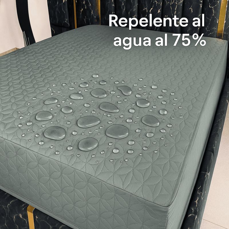 GENERICO - Protector Repelente al agua 200 x 200 + Fundas Harmony Home