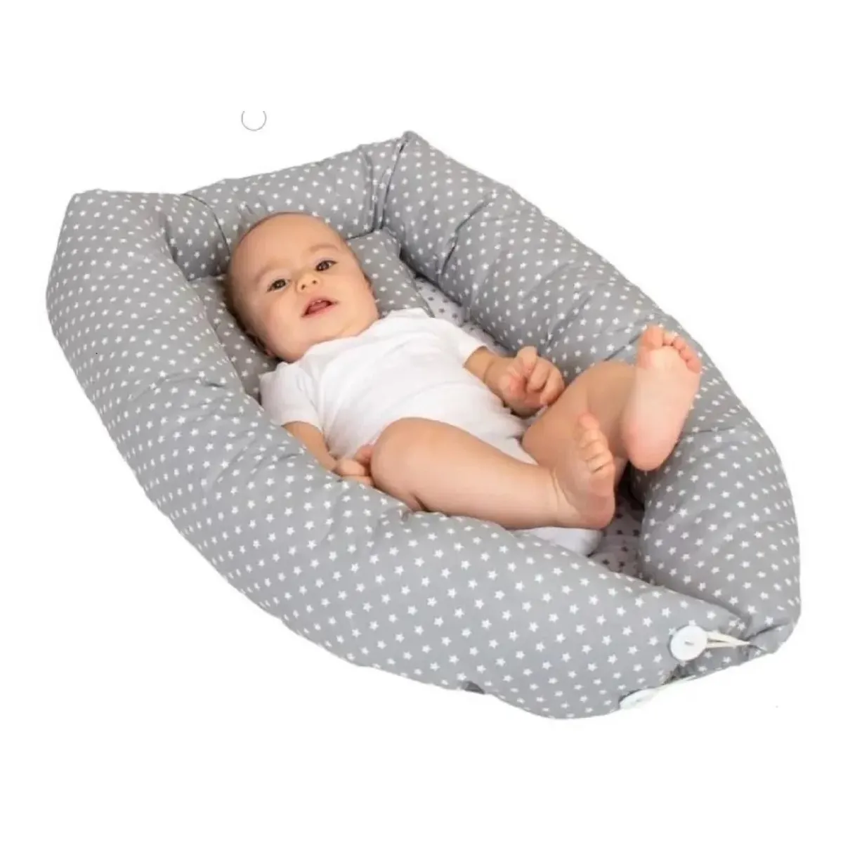 GENERICO - Cojin Cunita Nido Bebe Infantil Colchón Descanso Toral