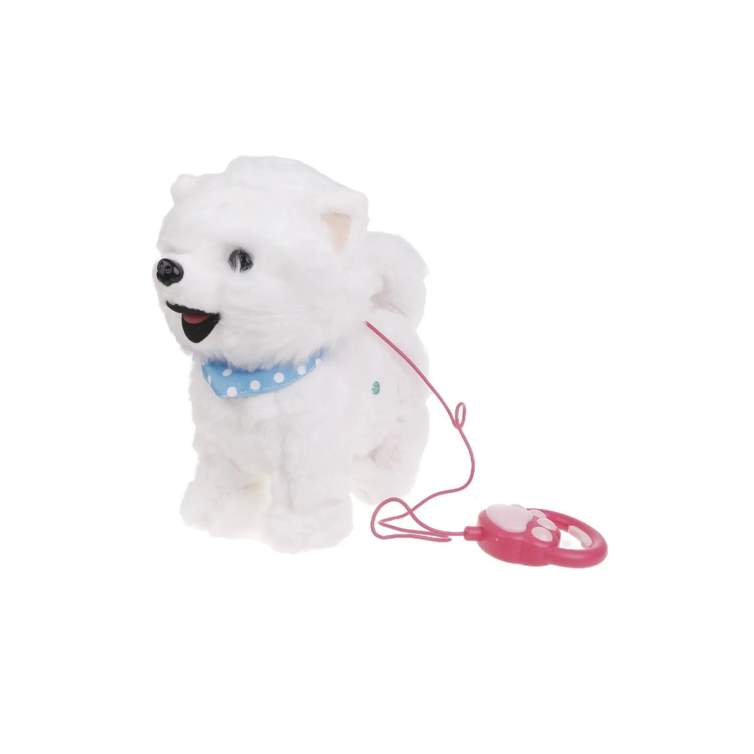 Peluche Perrito Robot Que Ladra Y Anda – Juguete Interactivo Con Correa Y Arnés Ajustable, Mascota Electrónica Para Niños