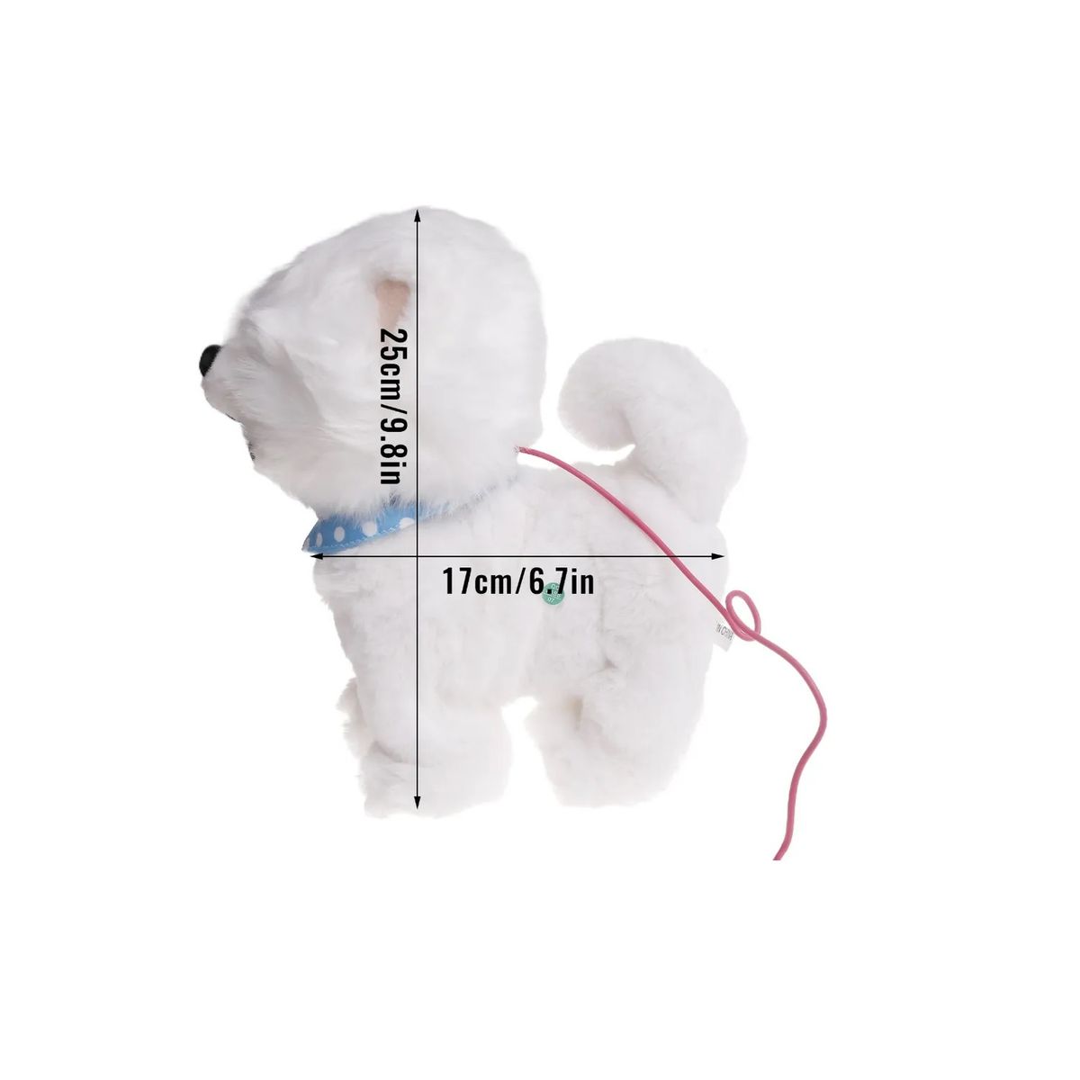 GENERICO - Juguete Perro Genérico Ladra Y Camina Mediano - Peluche