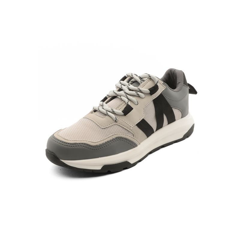 TELLENZI - Tenis Hombre Gris Tellenzi 505
