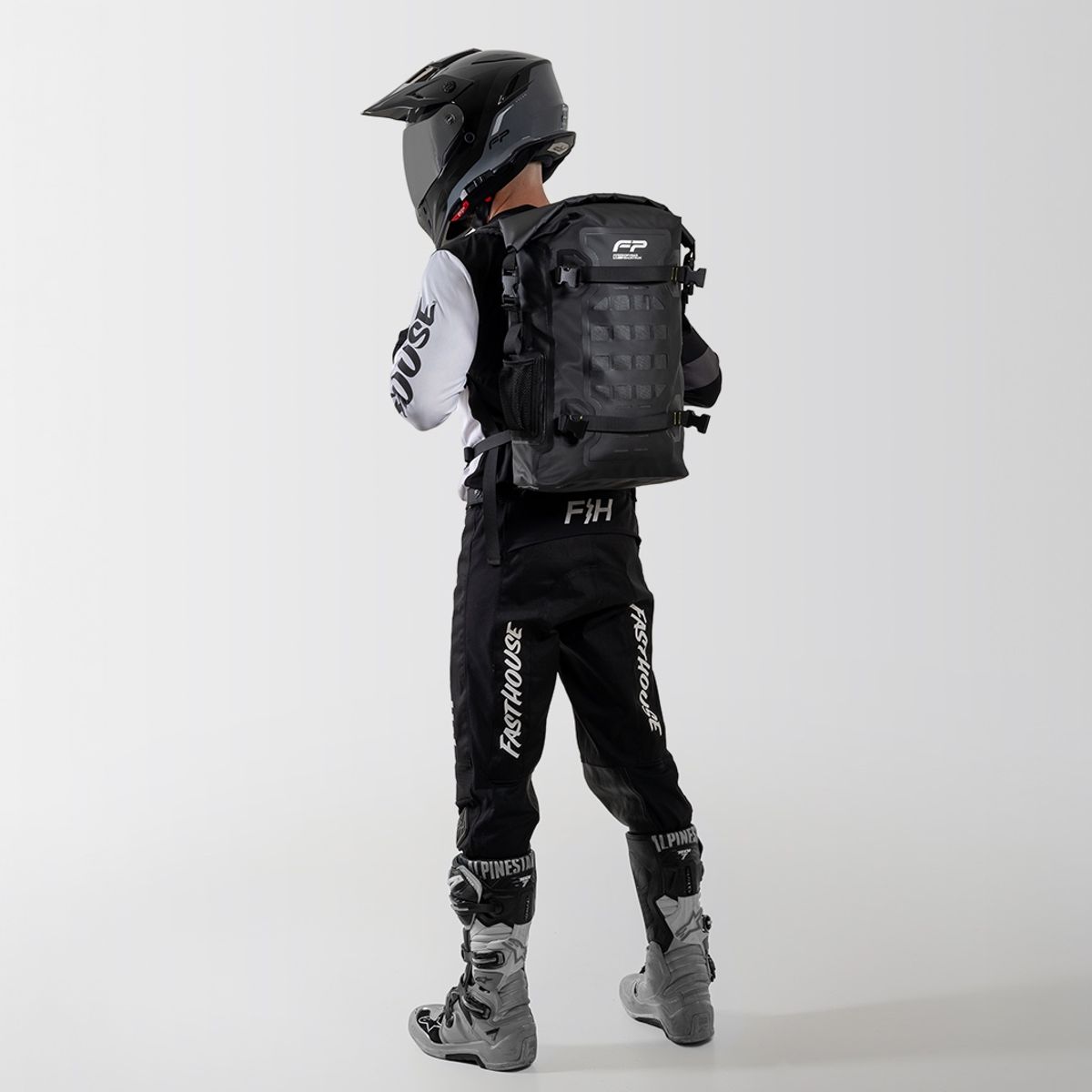 FIRE PARTS - DRYBAG MALETA PARA MOTO FP M45 IMPERMEABLE DE 45 LITROS