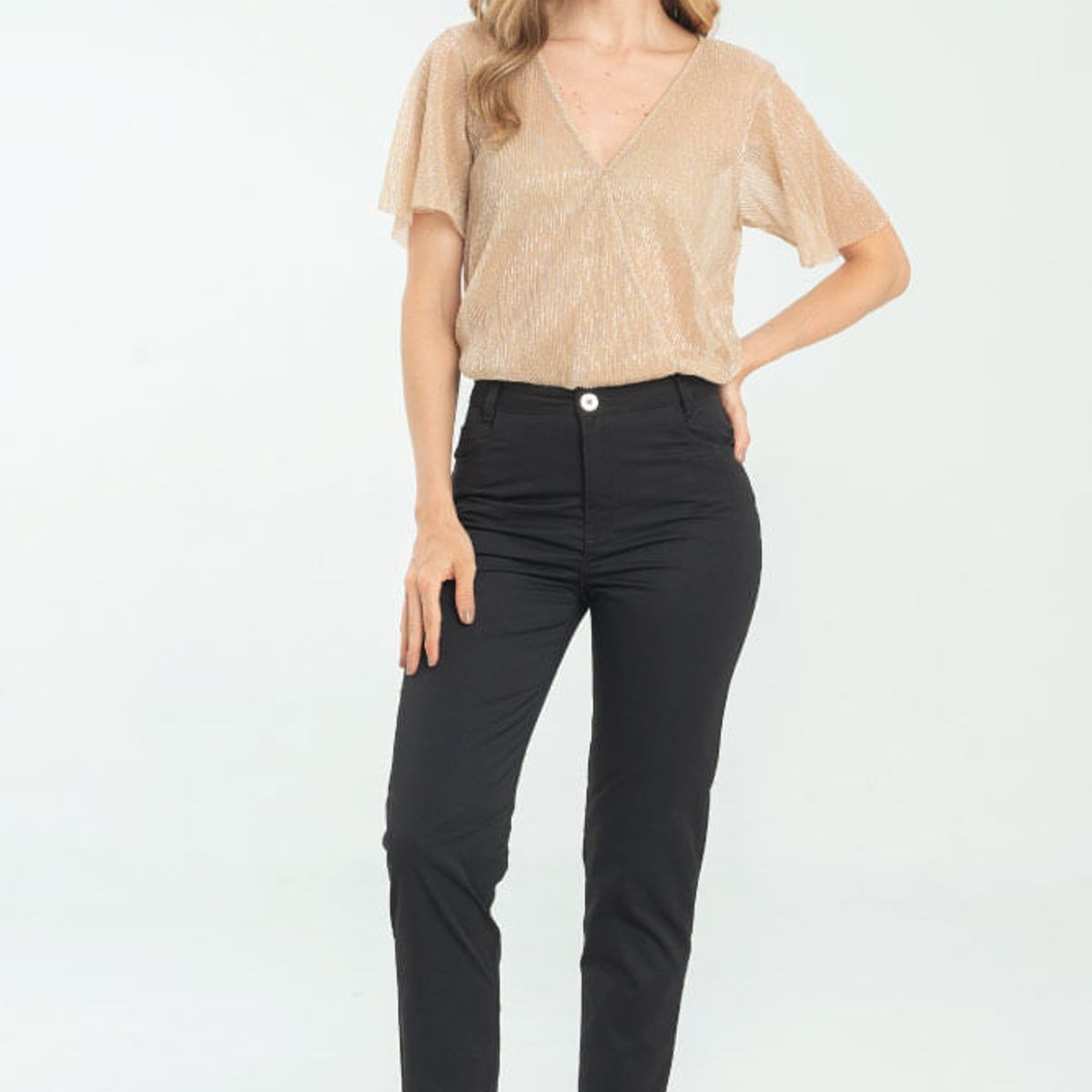 RAGGED - Pantalon lhuna Negro Ragged