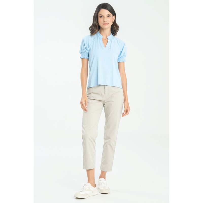 RAGGED - Pantalon lhuna Gris pastel Ragged